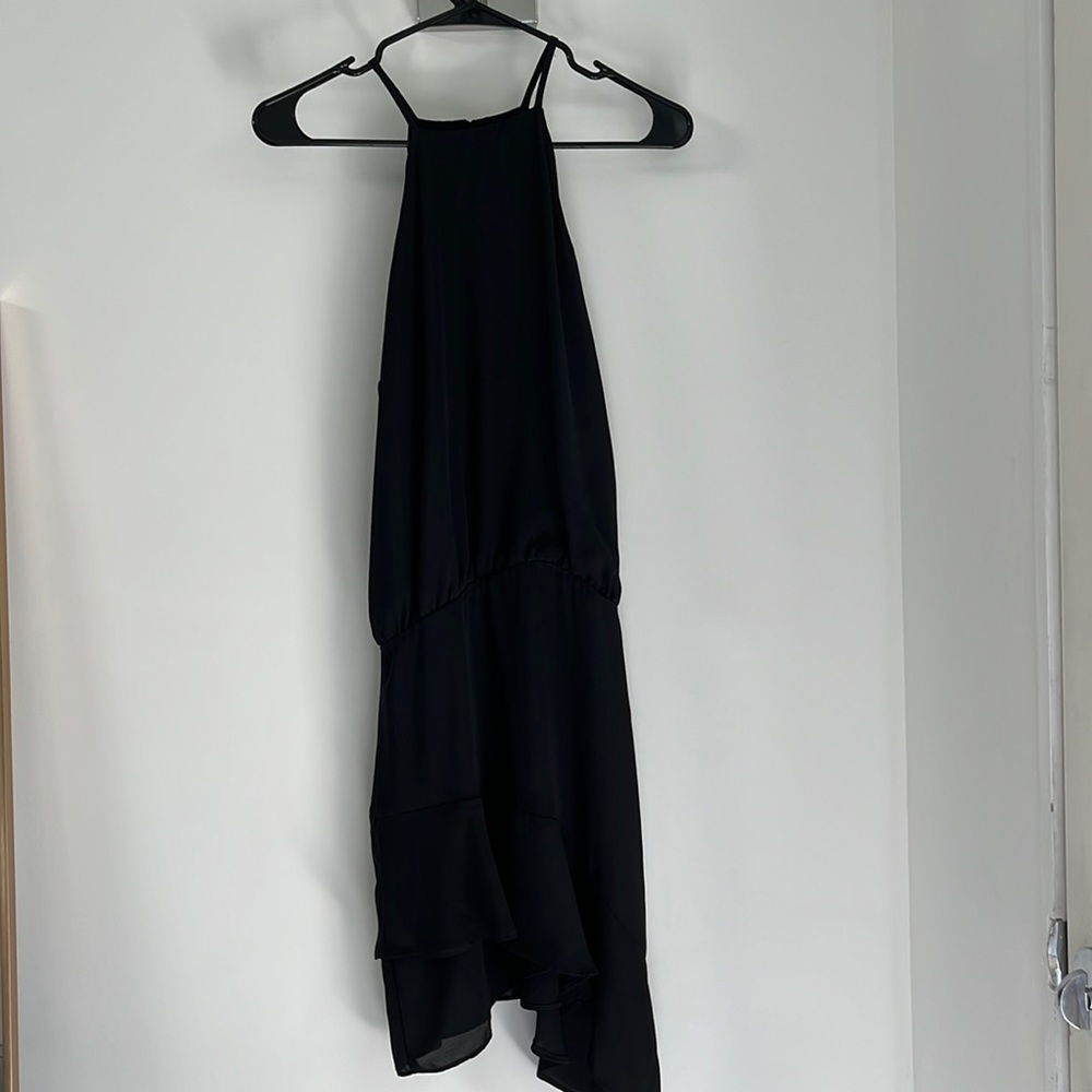 Krisa Halter Ruffle Mini Dress - Picture 5 of 7
